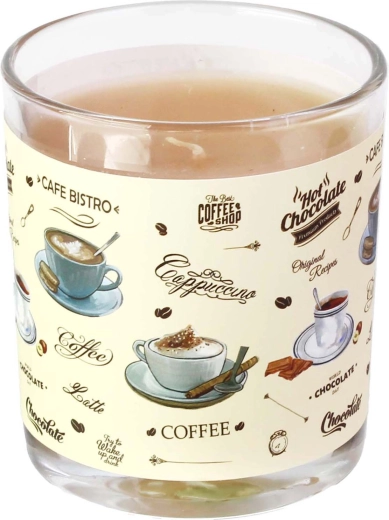 Mirisna svijeća u staklu Cafe Bistro 7 × 8 cm, 135 g