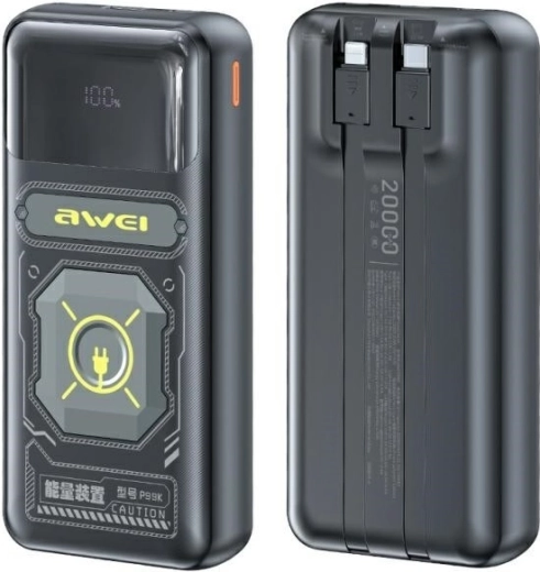 Powerbanka P99K 22,5 W 20 000 mAh crna