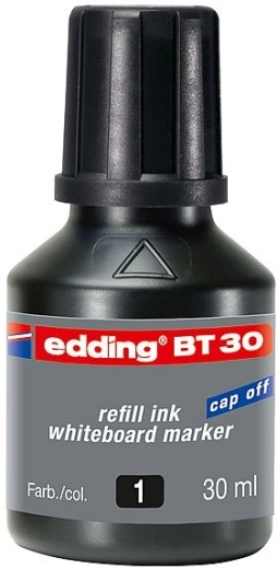 Tinta za pločne markere Edding, crna 30 ml