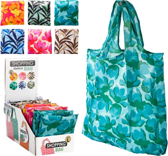 Sklopiva shopping torba 40 × 56 cm od poliestera – mix uzoraka
