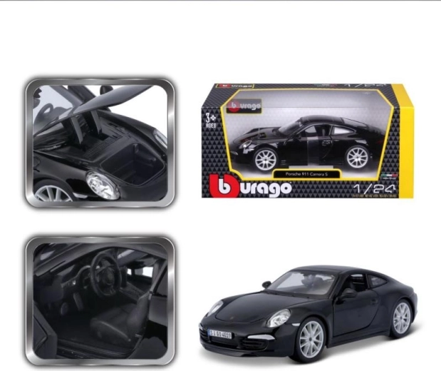 Model automobila Porsche 911 Carrera S crni