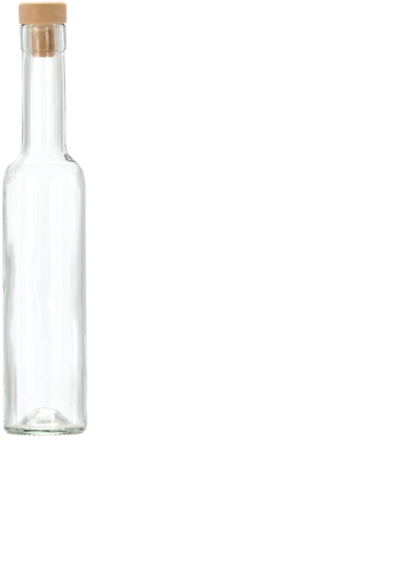Staklena bočica Belissimo 250 ml sa sintetičkim čepom