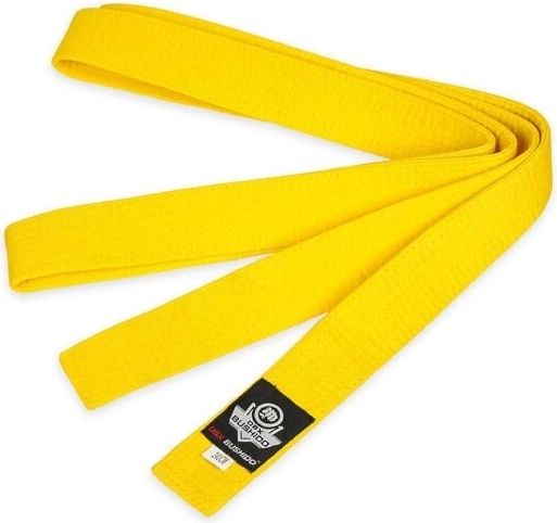 Žuti karate pojas DBX Bushido OBI