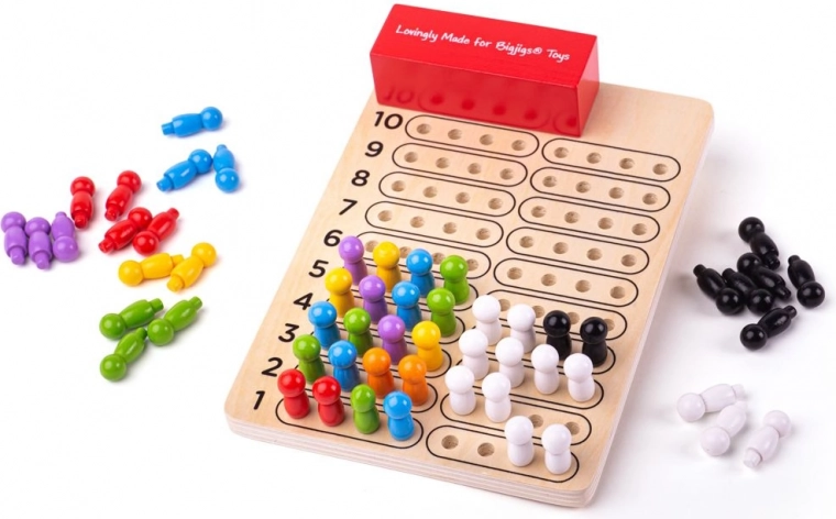 Drvena igra Logik od Bigjigs Toys