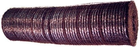 Rabic mreža pocinčana 16 × 16 mm, žica 0,8 mm, visina 1000 mm, duljina 25 m