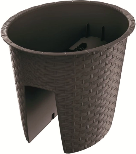 Sadilica za ogradu Ratolla Oval 29,8 cm – umbra