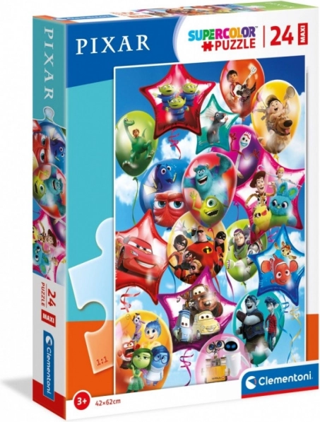 Puzzle CLEMENTONI Pixar zabava MAXI 24 dijelova