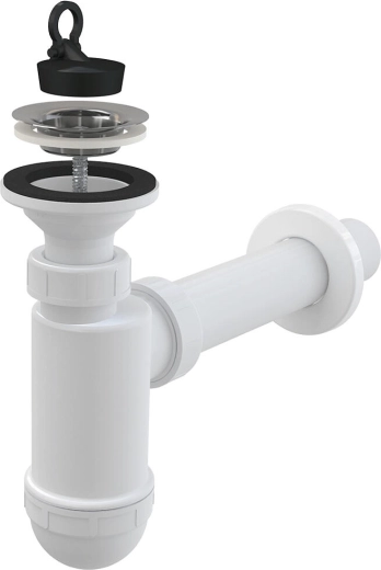 Sifon za umivaonik DN40 s inox rešetkom DN63