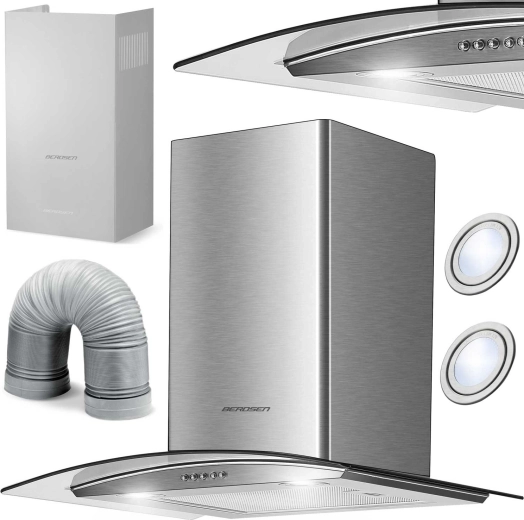 Kaminjska kuhinjska napa 60 cm BERDSEN BT-202 Inox