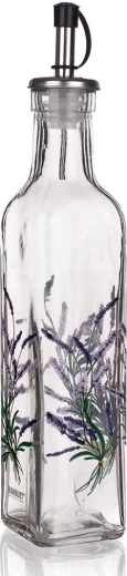 Staklena boca za ulje i ocat s izljevnikom 250 ml Lavender