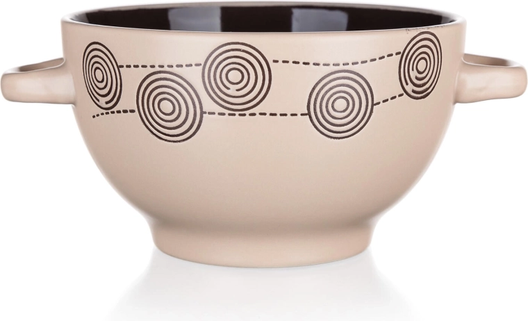 Keramička zdjelica Spirala krem 13,5 cm