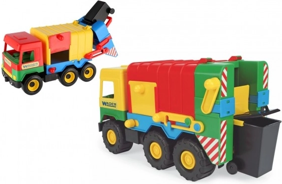Smetlarski kamion 41 cm WADER middle truck