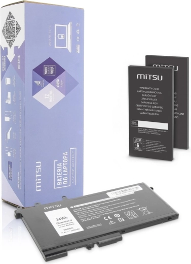 baterija za dell latitude e5280 i e5580 11,4 v 34 wh (3000 mah) – mitsu