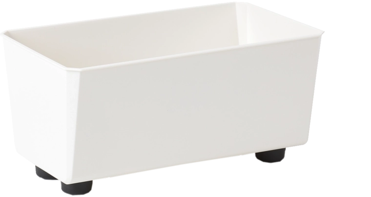 Tegla za cvijeće Saga krem 28 × 17 cm od reciklirane plastike