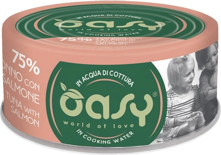 Oasy More Love tuna sa lososom 70 g