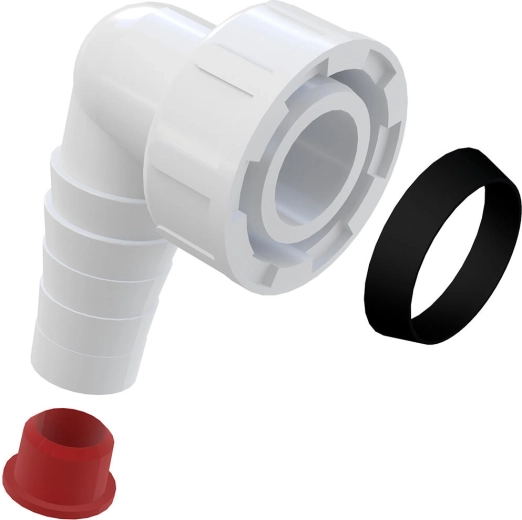 Kompletno koljeno G1" za spajanje perilice rublja/perilice posuđa na sifon (17–23 mm)