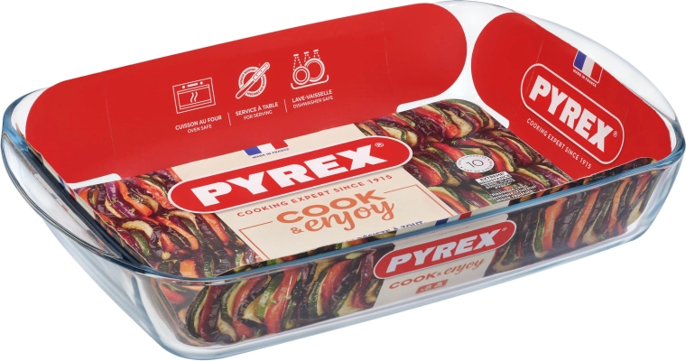 Staklena posuda za pečenje PYREX 4,9 l 40 × 27 × 7 cm