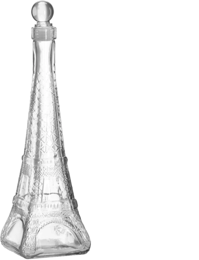 Staklena karafa 350 ml u obliku tornja