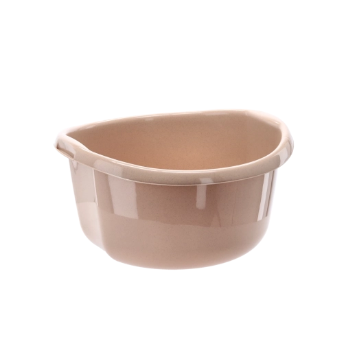 Plastična zdjela 30 l u bež mramornom dizajnu