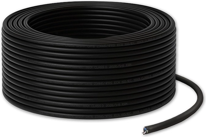Patch kabel UTP Cat6 100 m crni
