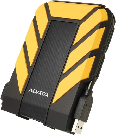Vanjski izdržljivi disk ADATA DashDrive Durable HD710 2 TB 2,5" USB 3.1 – žuta