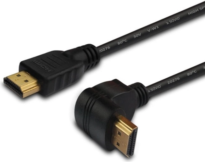 Kutni HDMI kabel pozlaćen v1.4 3D, 4Kx2K, 1,5 m, CL-04