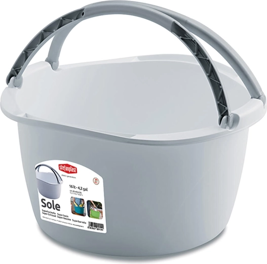 Plastična kanta SOLE 16 l s ergonomskom drškom