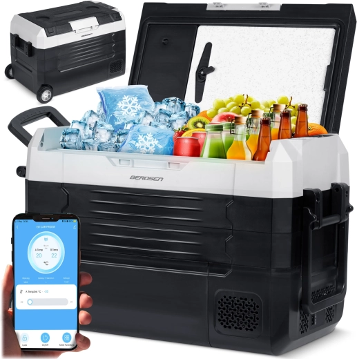 Kompresorski auto hladnjak BERDSEN Icemax 400 40 l – crno-sivi