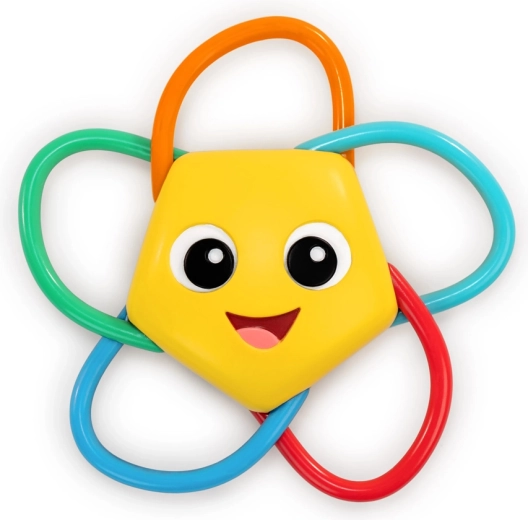 Baby Einstein grizalo i zvečkica Soothing Star bez BPA, 0m+