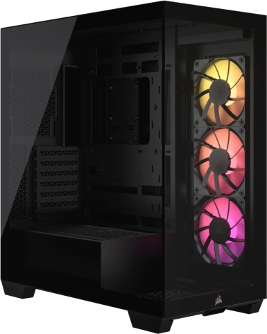 Računalno kućište Mid-Tower 3500X ICUE LINK RGB TG crna