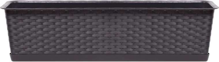 Žardinijera s podloškom RATOLLA CASE 78,3 cm umbra