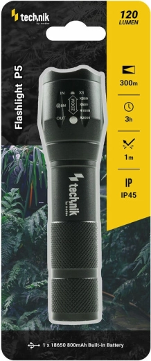 Svjetiljka Technik MT-P5 s USB punjenjem i CREE XPE LED