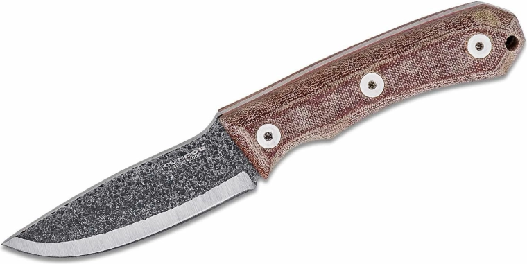 Condor Mountain P.A.S.S. Carry univerzalni nož 8,9 cm, smeđi, Micarta, kožna futrola