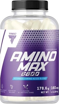 Trec Amino Max 6800 – aminokiseline u kapsulama (160 kapsula)