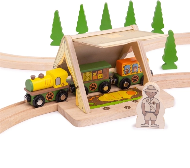 Bigjigs Rail safari šator