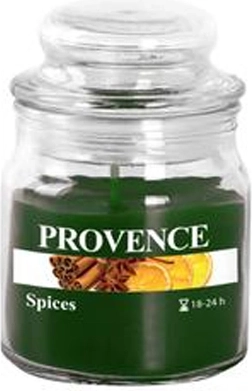 Aromatična svijeća u staklu s poklopcem začini 70 g