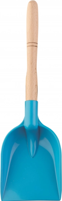 Androni lopata s drvenom drškom 34 cm – Plava