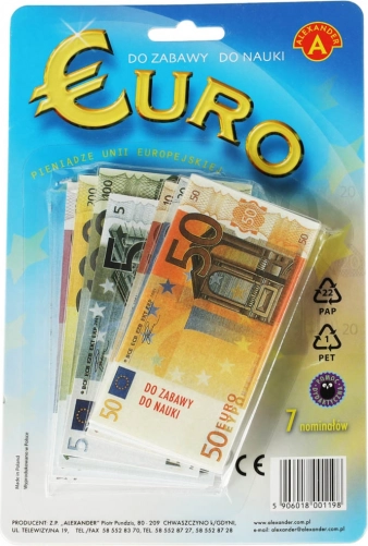 Alexander dječji eura igraći novac