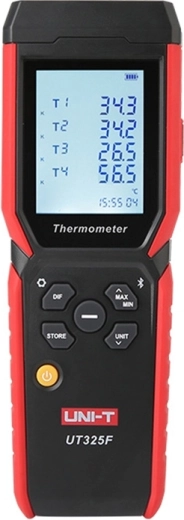 Uni-T UT325F četverokanalni termometar s termoparovima