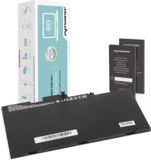 Movano baterija TA03XL za prijenosnike HP EliteBook 745/755/840/850 G4 (14u/15u) 4078 mAh 46,5 Wh