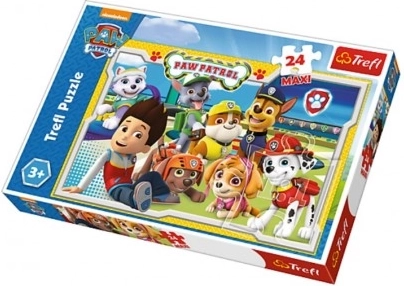 maxi puzzle PSIĆI U OPHODNJI 24 dijela 60 × 40 cm
