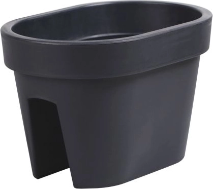 Žardinijera za ogradu LOFLY Railing 39,6 cm antracit