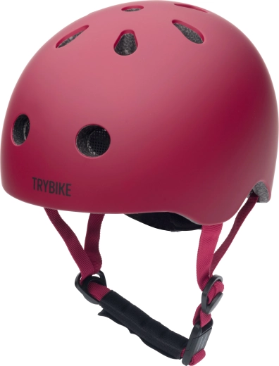 Trybike dječja kaciga za bicikl i role crvena XS