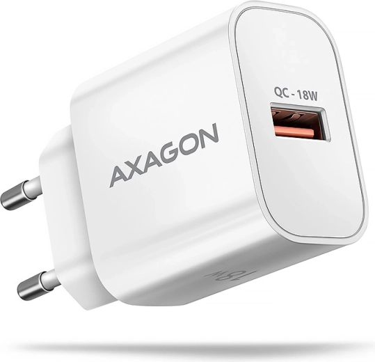 Axagon mrežni punjač USB-A 18 W (QC 3.0) bijeli