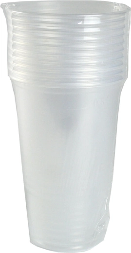 Plastična čaša 500 ml prozirna – set 10 kom