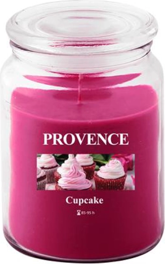 Mirisna svijeća u staklu PROVENCE cupcake 95 sati