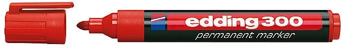 Industrijski permanentni marker crveni Edding 300