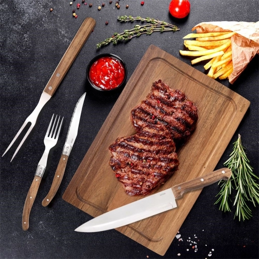 Oštri nazubljeni noževi od nehrđajućeg čelika