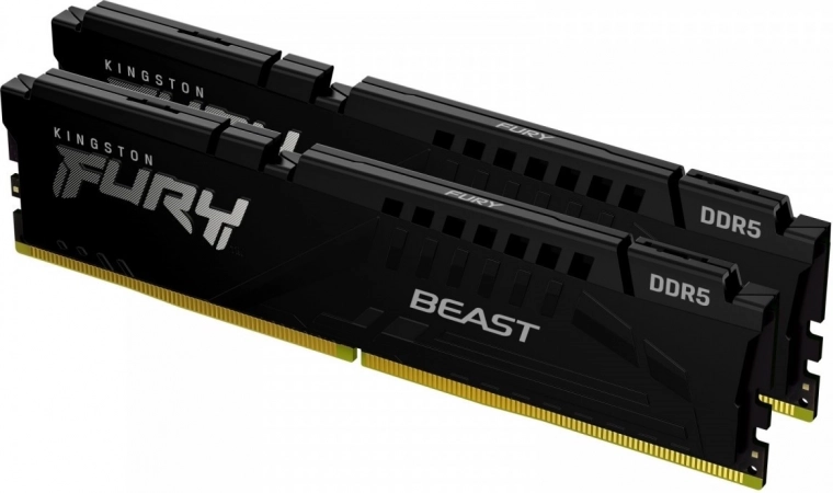 Memorija DDR5 Fury Beast Black 16 GB (2×8 GB) 6000 MHz CL36 EXPO