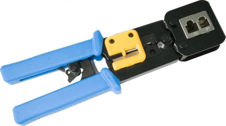 Krimp kliješta za konektore RJ45/RJ12/RJ11 (8P/6P/4P) za prolazne EZ konektore